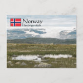 Hardangervidda Briefkaart Noorwegen (Voorkant)