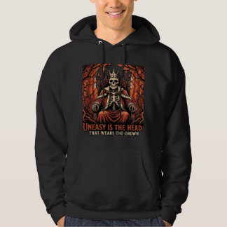 Hardball Syndicate Skelet Koning Horror Hoodie