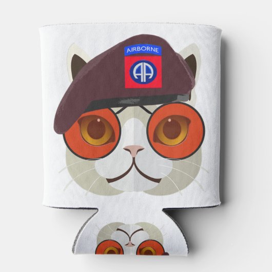 Hardcore 82e Airborne Kat Kat! Blikjeskoeler (Achterkant)