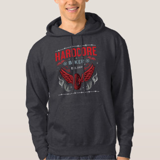 Hardcore Biker Red t-shirt