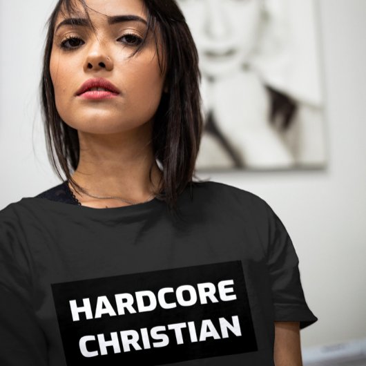 HARDCORE CHRISTELIJKE T-SHIRTS T-SHIRT