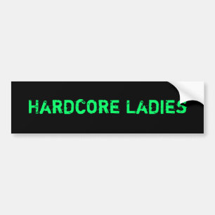 Hardcore Dames sticker