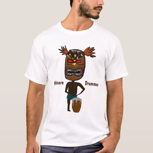 Hardcore Drummer T-shirt (Voorkant)