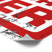 Hardcore gamer Notice Signboard Poster (Hoek)