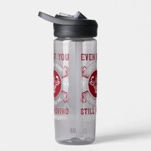 Hardcore Gym Motivatie Grafische T-shirt Waterfles