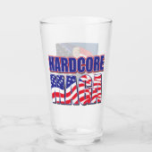 Hardcore MAGA Glas (Voorkant)