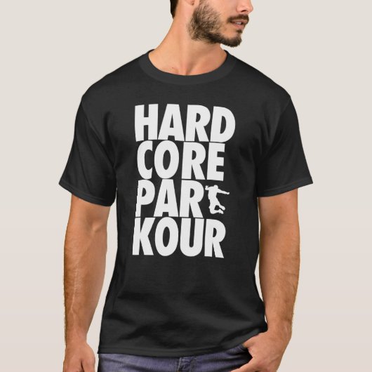 Hardcore Parkour T-shirt (Voorkant)