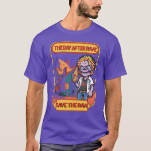 Hardcore Rave Muziek Raver 90s EDM DJ HouseMuziek  T-shirt