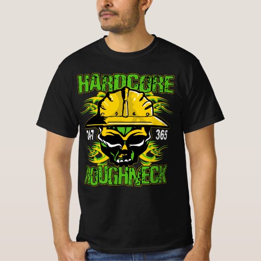 HARDCORE ROUGHNECK T-SHIRT (Voorkant)