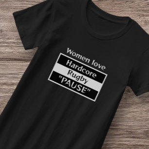 Hardcore rugby Slim Fit voor dames T-shirt