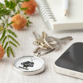 hardcore sleutelhanger (Zijkant)