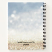 Hardcover badasswriter notitieboek - sparkles (Achterkant)