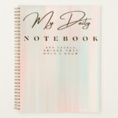 hardcover journaal planner (Voorkant)