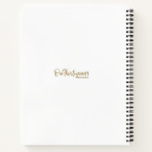 Hardcover Spiral Notitieboek (Achterkant)