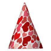 Harde afdrukken Rood en Roze Feesthoedjes (Rechts)