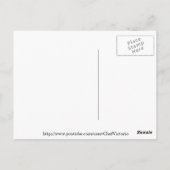 Harde arbeid briefkaart (Achterkant)