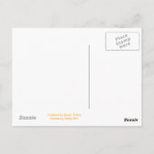 Harde arbeid - Teddy beer op digger Briefkaart (Achterkant)