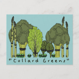 Harde Collard van de Kern Greens Briefkaart