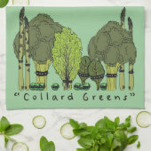 Harde Core Collard Greens Theedoek (Gevouwen)