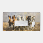 Harde de Cheval Galloping Mustang Peinture (Clavier et souris)