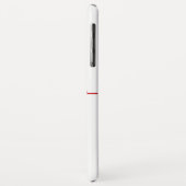 Harde EKG-aangepaste naam en telefoongesprekken Case-Mate iPhone Case (Achterkant/links)