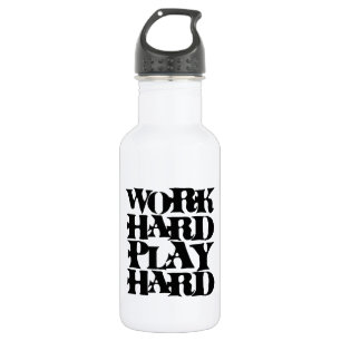 Harde game werken waterfles