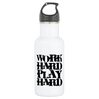 Harde game werken waterfles 