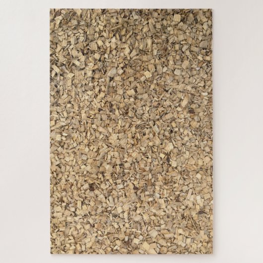 Harde grap met houtsnippers achtergrond legpuzzel (Verticaal)