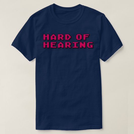 Harde hoorzitting 60 t-shirt (Design voorkant)