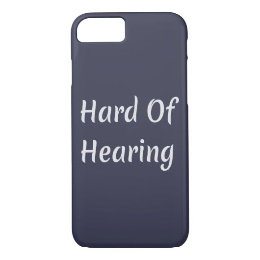 Harde hoorzitting Case-Mate iPhone case (Achterkant)