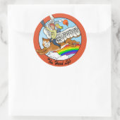 harde leven sticker (Tas)