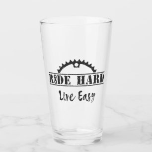 Harde, live, eenvoudige fietsen glas