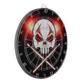 Harde metalen dartboard-oplossing voor rotting en  dartbord (Voorkant Links)