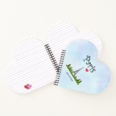 Harde Parijs met Eiffeltoren Notitieboek (Binnen)