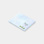 Harde Parijs met Eiffeltoren Post-it® Notes (Schuin)