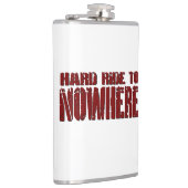 Harde riem naar Nergens-kolf Heupfles (Rechts)