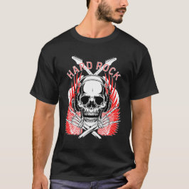 harde rockmuziek t-shirt
