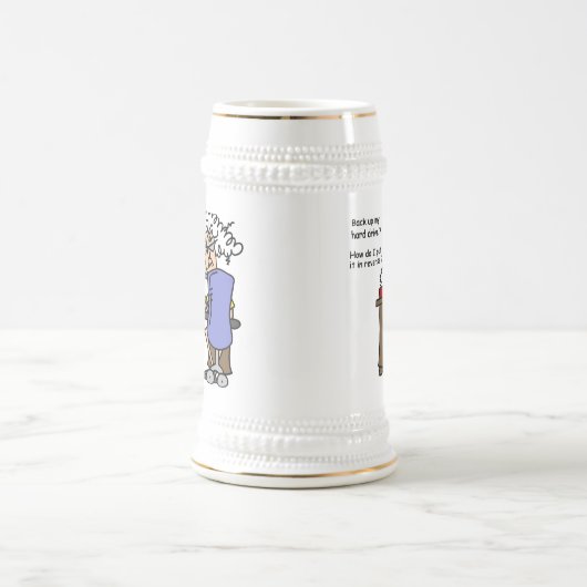 Harde schijf maakt een back-up bierpul (Center)