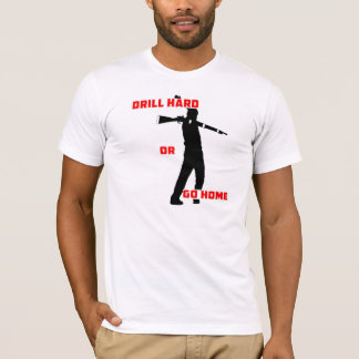 Harde schijf of ga naar huis t-shirt