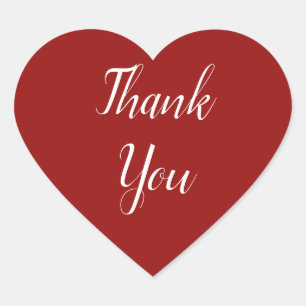 Harde Stickers, glanzend, klein, 1½ inch (vel van  Hart Sticker