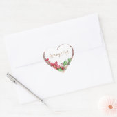 Harde Stickers, glanzend, klein, 1½ inch (vel van Hart Sticker (Envelop)