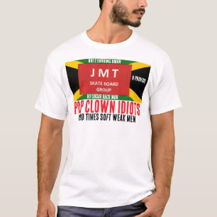 HARDE TIJD ZACHTE ZWAKKE MANNEN Basic Donkere T-Sh T-shirt