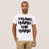 Harde trein t-shirt (Voorkant volledig)