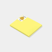 Harde vrouw post-it® notes (Schuin)