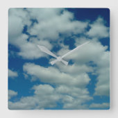 Harde wandklok vierkante klok (Voorkant)