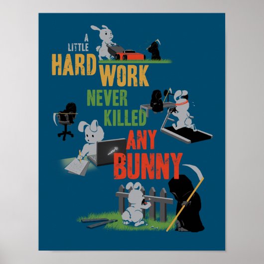 Harde werkbundel poster (Voorkant)