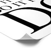 Harde werkmanifest poster (Hoek)