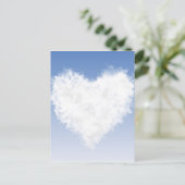 Harde wolken briefkaart (Staand voorkant)