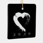 Harde XOXO-Ornament Keramisch Ornament (Rechts)