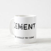 Harden up koffiemok (Voorkant links)